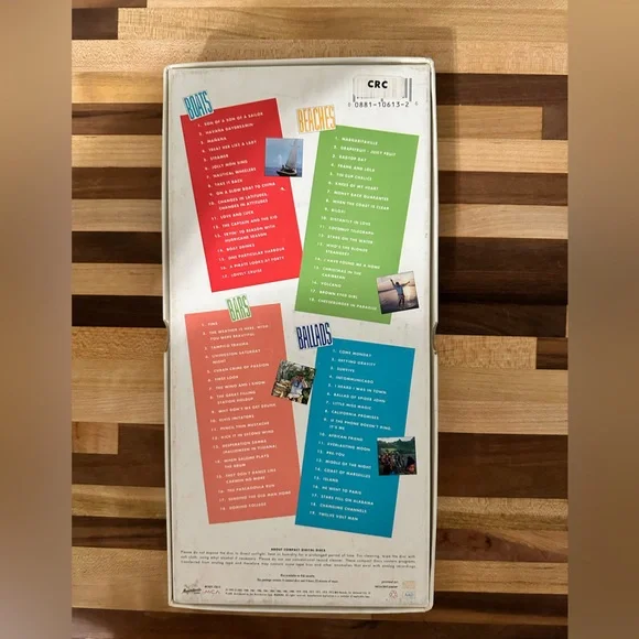 Jimmy Buffet Boxed CD Set - Picture 5 of 5